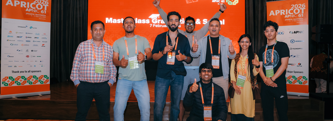 From npNOG to APRICOT: How showing up opened doors